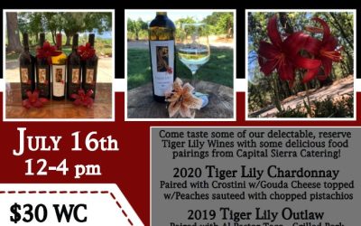 Tiger Lily Release Food and Wine Pairing